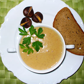 Rezept des Monats: Maronicremesuppe