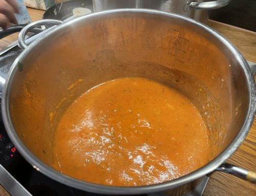 Rezept für eine selbstgemachte Tomatensauce – Paradeissauce